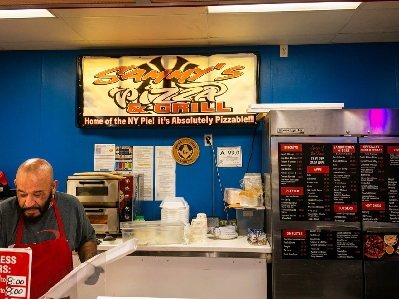 Sammy's Behind the Counter